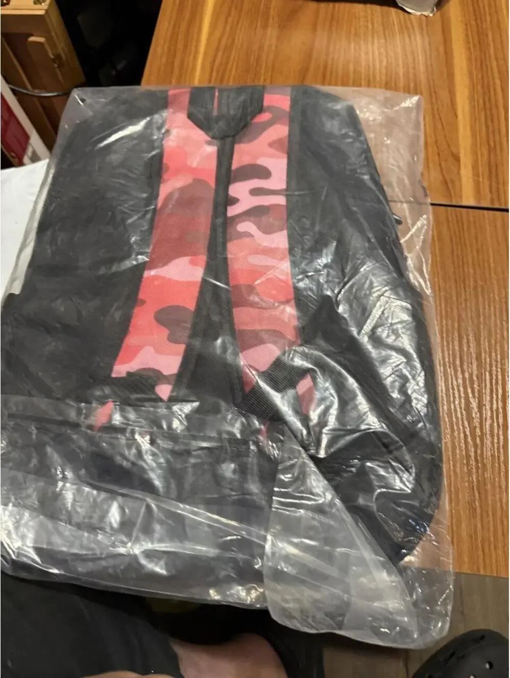 Kid's Pink and Red Bag